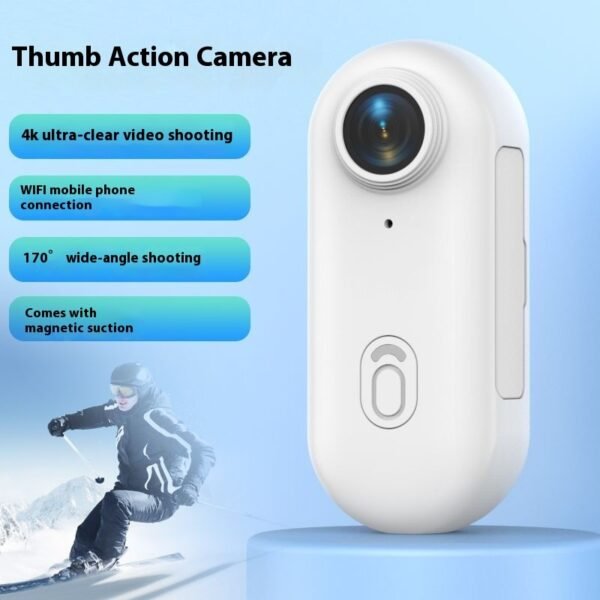 4K Outdoor Sports Camera for Helmets & Bikes | Mini Action Body Cam for Adventure - Image 5