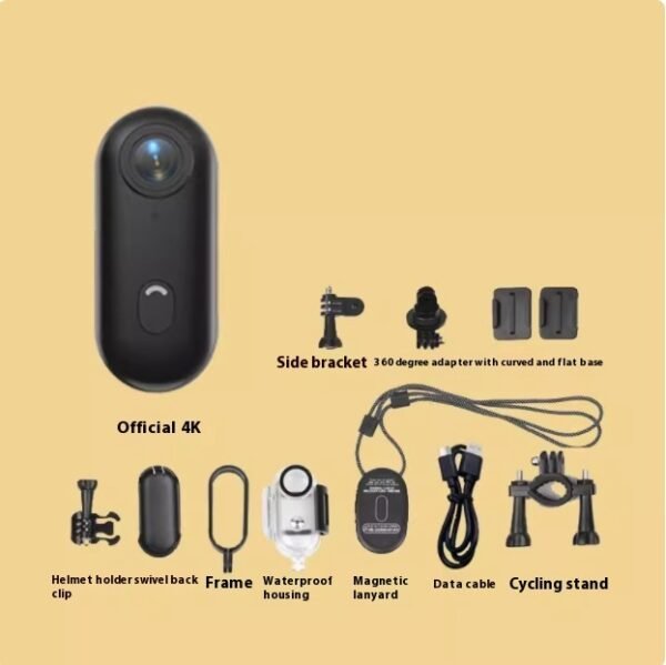4K Outdoor Sports Camera for Helmets & Bikes | Mini Action Body Cam for Adventure - Image 10