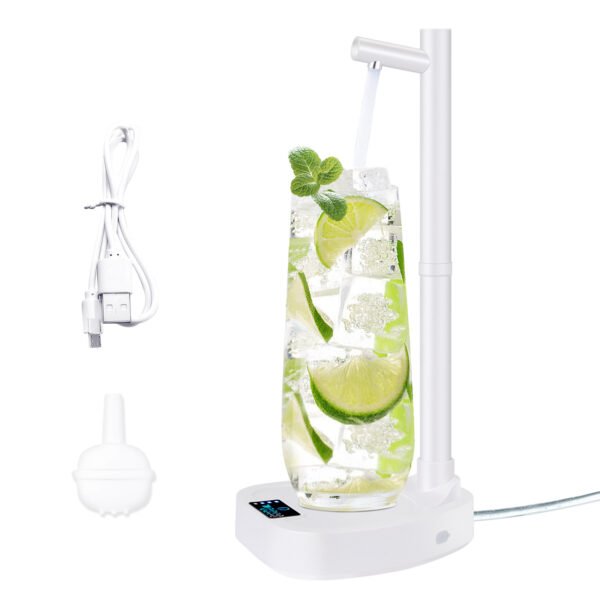 "Rechargeable Desktop Water Dispenser with Extension Tube - Automatic & Portable Water Pump" - Image 6