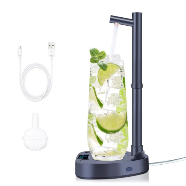 "Rechargeable Desktop Water Dispenser with Extension Tube - Automatic & Portable Water Pump" - Image 7