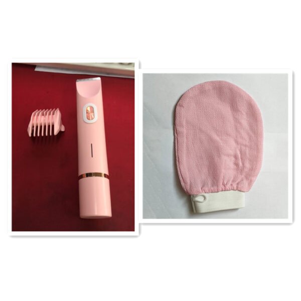 2 in 1 Women's Electric Razor – Double Head Wet/Dry Shaver & Bikini Trimmer - Image 8