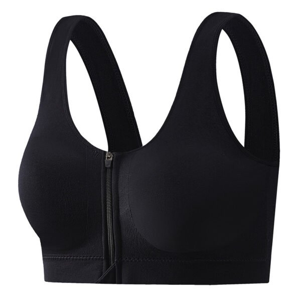 Front Zipper Sports Bra – Shockproof, High Strength & Beauty Back Support for Active Women - Image 7