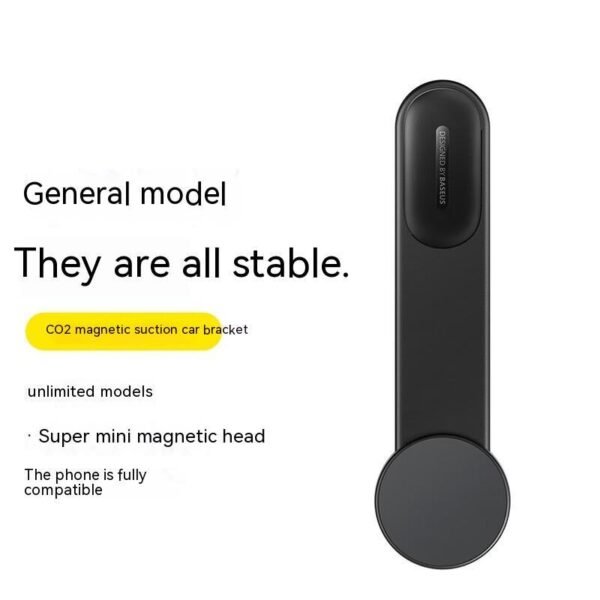 Magnetic Bendable Car Phone Holder with 15W Wireless Charger - Compatible Dash Mount for All Phones - Image 3