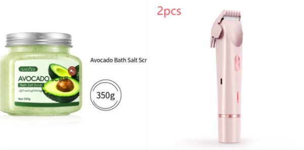 2 in 1 Women's Electric Razor – Double Head Wet/Dry Shaver & Bikini Trimmer - Image 2