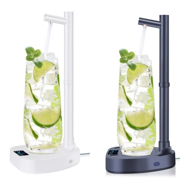 Rechargeable Desktop Water Dispenser with Extension Tube - Automatic & Portable Water Pump"