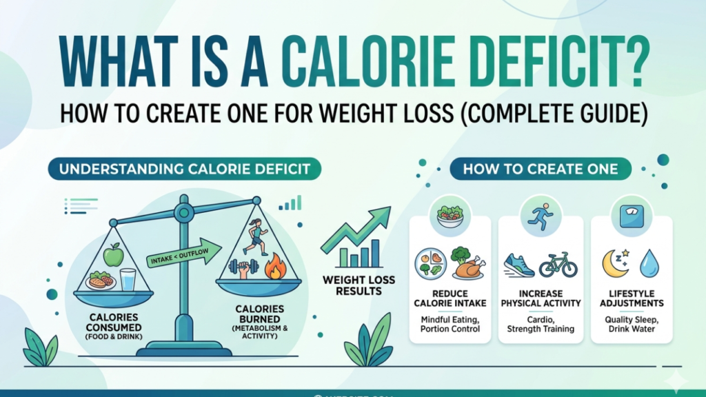 7-Day Calorie Deficit Guide: How to Create One for Weight Loss